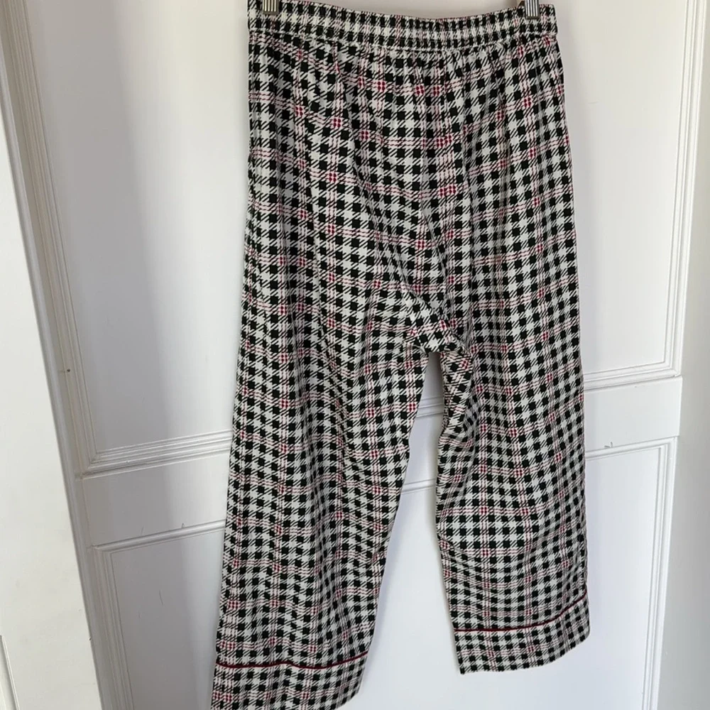THE GREAT. SLEEP SET The Plaid Pajama Top and Pajama Bottoms Pants Winter Pine 1 - Picture 12 of 16